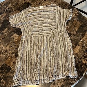 soft & flowy aztec t dress